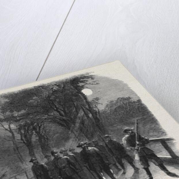 The Civil War in America: Unionist Scouting Party in the Virginian Woods in the Neighbourhood of Alexandria by Anonymous