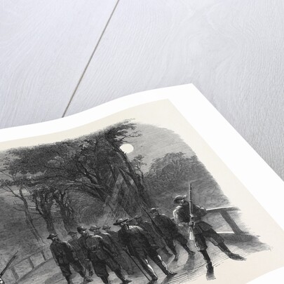 The Civil War in America: Unionist Scouting Party in the Virginian Woods in the Neighbourhood of Alexandria by Anonymous