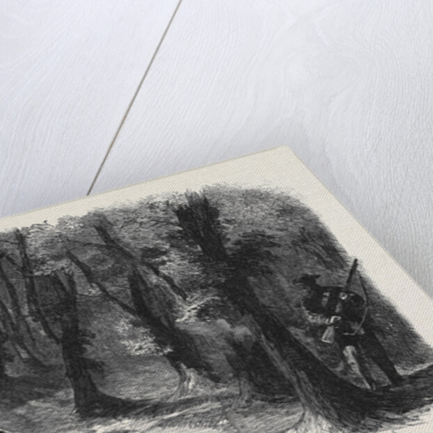 The Civil War in America: How the Outlying Sentries of the Federal Army Are Killed by Secessionist Scouts by Anonymous