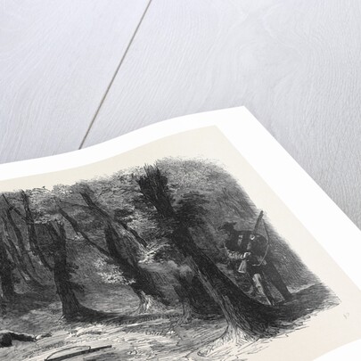 The Civil War in America: How the Outlying Sentries of the Federal Army Are Killed by Secessionist Scouts by Anonymous