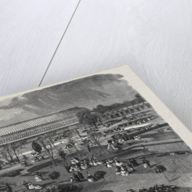 The Royal Horticultural Society's Gardens South Kensington Showing the Conservatory and Portions of the Arcades by Anonymous