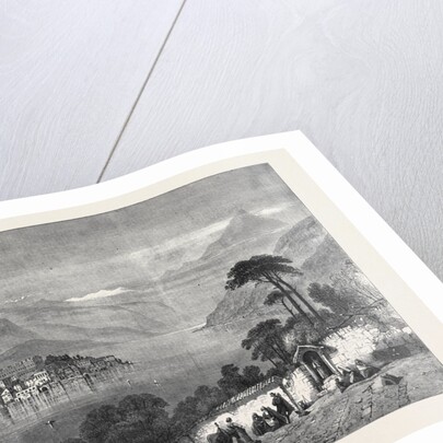 The Lago D'Orta, in the Exhibition of the Society of Painters in Water Colours by Anonymous