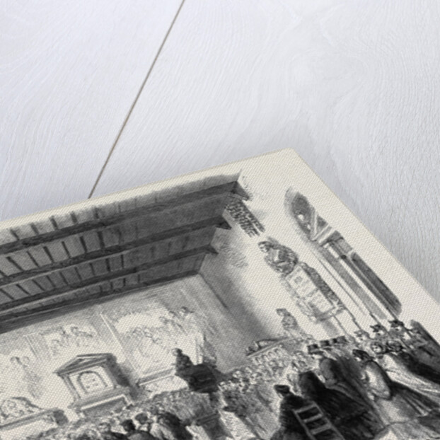 Inauguration of Cavour's Monument in the Campo Santo at Pisa July 20 1861 by Anonymous