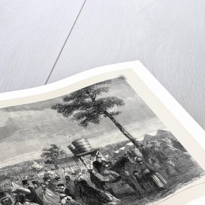 The Implement Yard at the Royal Agricultural Society's Show at Leeds July 27 1861 by Anonymous