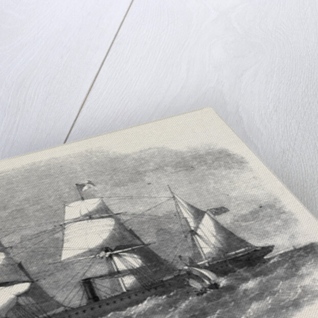 The Peninsular and Oriental Company's New Steamship Mooltan August 3 1861 by Anonymous