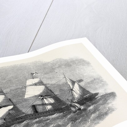 The Peninsular and Oriental Company's New Steamship Mooltan August 3 1861 by Anonymous