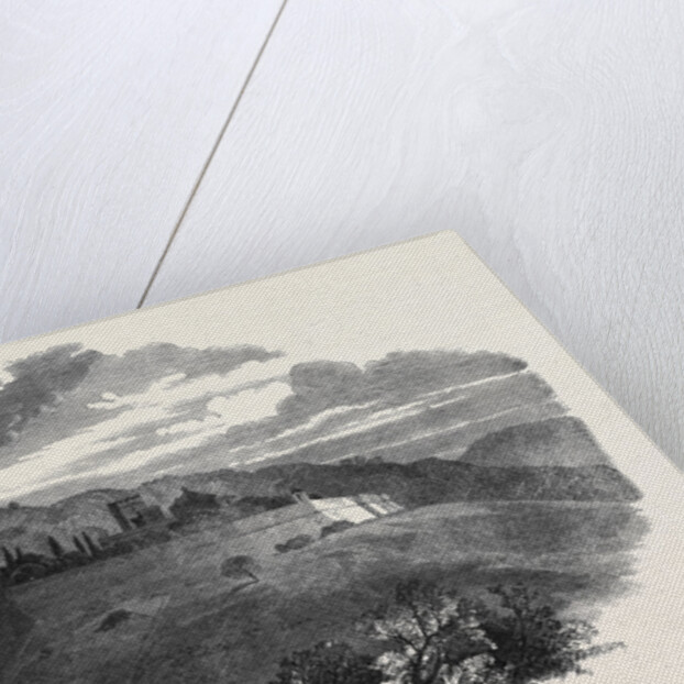 Brolio the Ancestral Seat of the Ricasoli Family by Anonymous