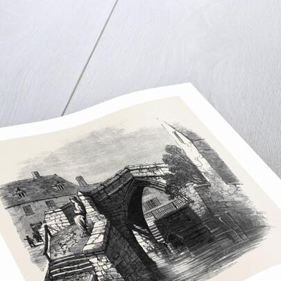 Crowland Bridge Lincolnshire the Archaeological Institute of Great Britain and Ireland by Anonymous
