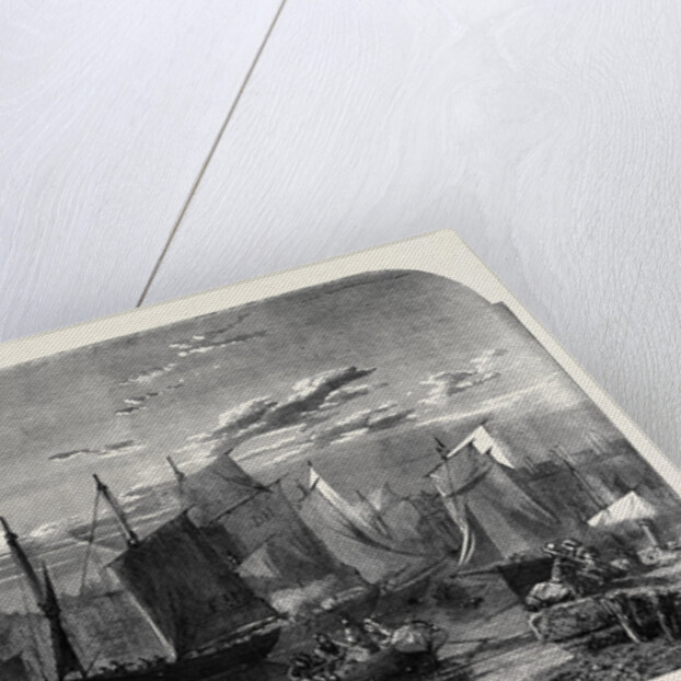 The Port of Dieppe by Anonymous