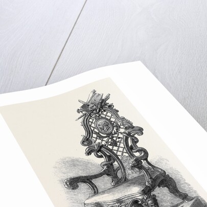 Garrick's Shakspeare Chair by Anonymous