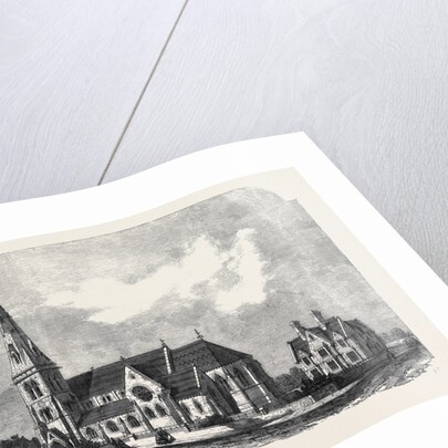 St. Ann's Church Parsonage and Schools Hanger Lane Stamford Hill by Anonymous