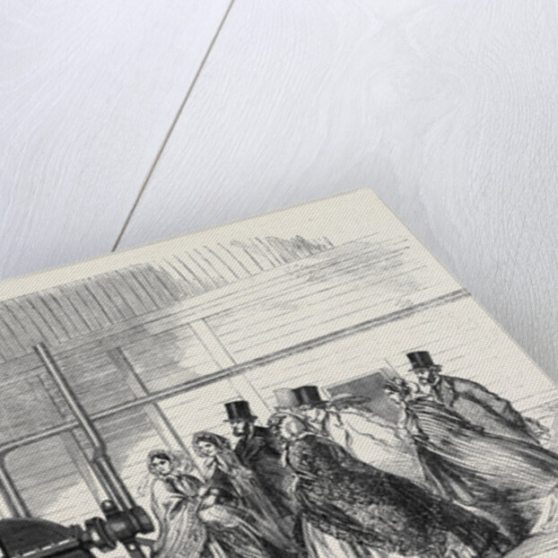 Section of Disc in the Engine House Pneumatic Letter and Parcel Conveyance by Anonymous