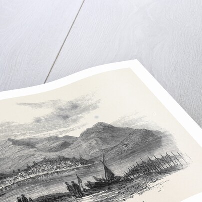 Eisteddfod or Congress of Welsh Literati at Conway Castle: The Town and Castle of Conway by Anonymous