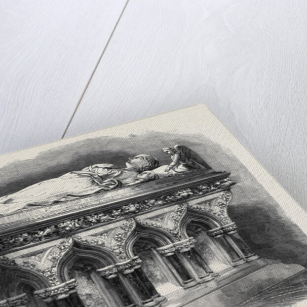 Monument to Lady John Manners in the Mortuary Chapel of Rawsley Church by Anonymous
