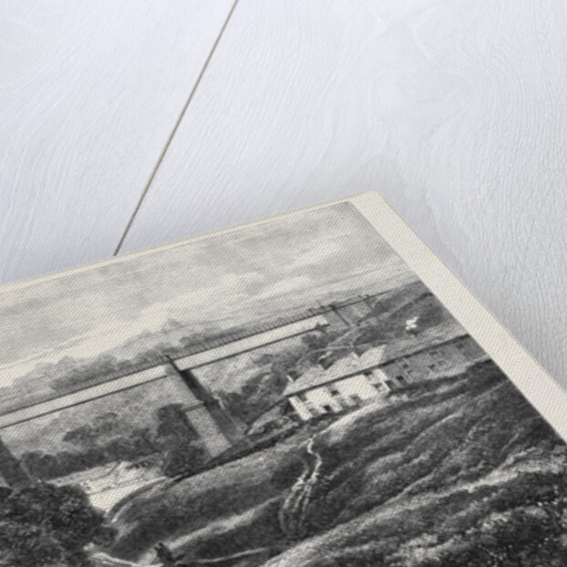 The Mottram Viaduct on the Manchester Sheffield and Lincolnshire Railway by Anonymous