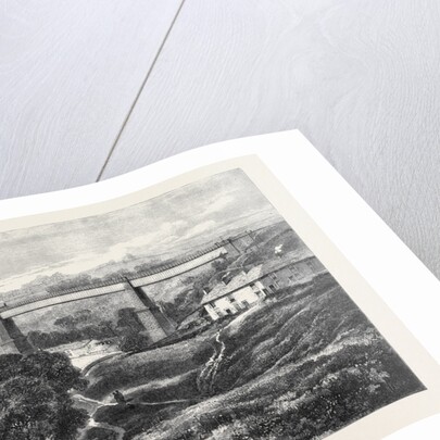 The Mottram Viaduct on the Manchester Sheffield and Lincolnshire Railway by Anonymous