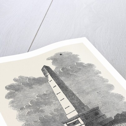 Her Majesty's Visit to Ireland: The Wellington Monument Phoenix Park Dublin by Anonymous