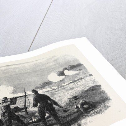 The Civil War in America: Engagement Between the 71st New York and an Alabama Regiment at the Battle of Bull Bun by Anonymous