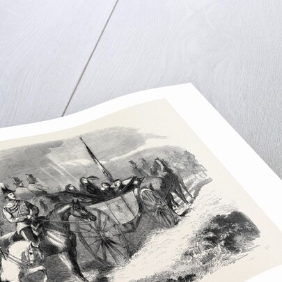 The Queen's Visit to Ireland: Her Majesty Reviewing the Troops on the Curragh of Kildare by Anonymous