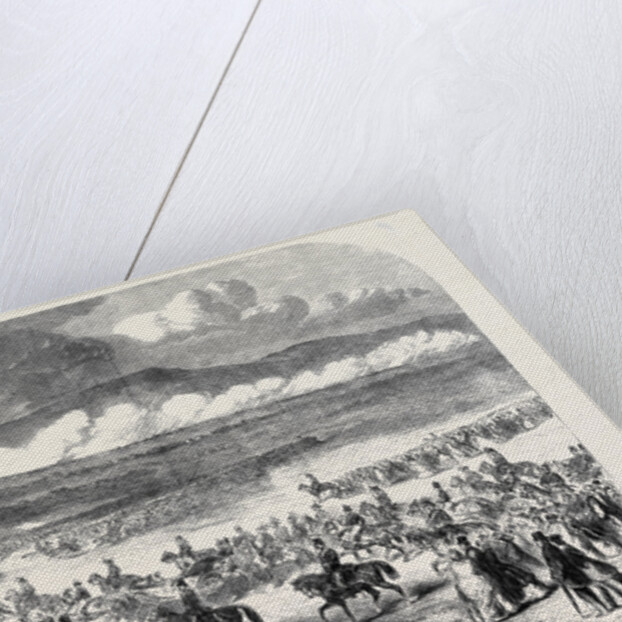 The Queen's Visit to Ireland: Review by Her Majesty on the Curragh of Kildare Charge of Cavalry by Anonymous