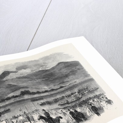 The Queen's Visit to Ireland: Her Majesty Embarking at Ross Castle Lakes of Killarney by Anonymous