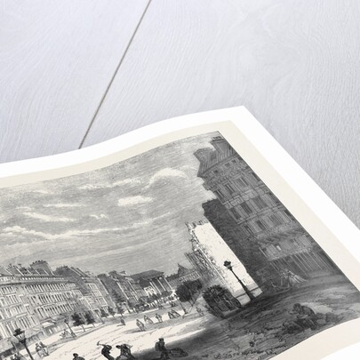 New Boulevard Malesherbes Looking Towards the Madeleine by Anonymous