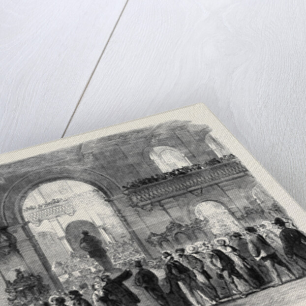 The Italian Exposition at Florence on the First Day of Free Admission by Anonymous