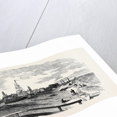 View of Buildings Facing the Sea at Great Yarmouth from the Old Jetty to the Britannia Pier by Anonymous