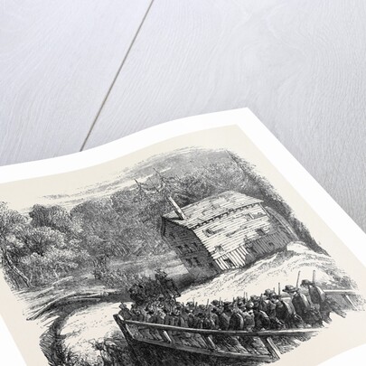 The Civil War in America: Franklin's Brigade Passing Arlington Mill on Its Way to Occupy Munson's Hill October 26 1861 by Anonymous