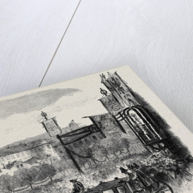 The Coronation of the King and Queen of Prussia: Entry Into Königsberg the Queen's Carriage in the Procession to the Castle by Anonymous