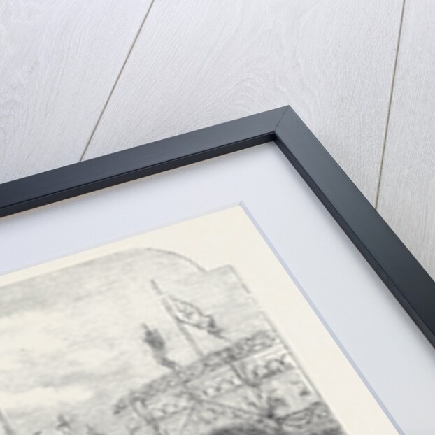 State Entry Into Berlin: The King Passing Under the Triumphal Arch in the Alexander Platz the Coronation of the King and Queen of Prussia by Anonymous