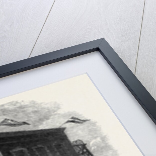 The Prince of Wales at Shireoaks Coalmine Notts the Property of the Duke of Newcastle: The Shaft Engine House by Anonymous