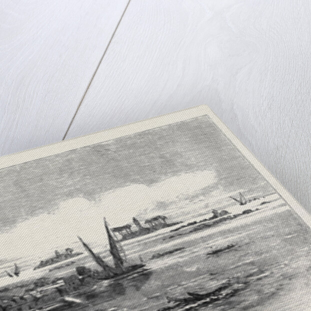 View on the Nile: Inundation of Villages and Encampment on the Bank of the Nile Inundation of the Nile by Anonymous