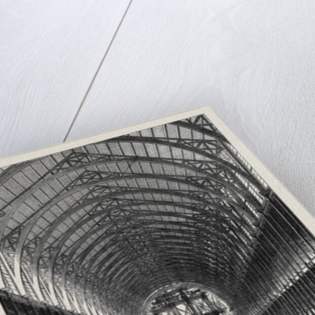 Progress of the International Exhibition Building: Portion of the Nave by Anonymous
