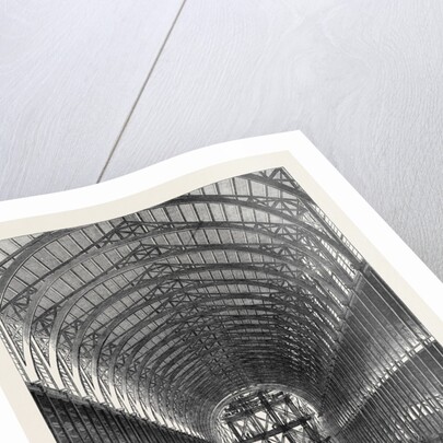 Progress of the International Exhibition Building: Portion of the Nave by Anonymous