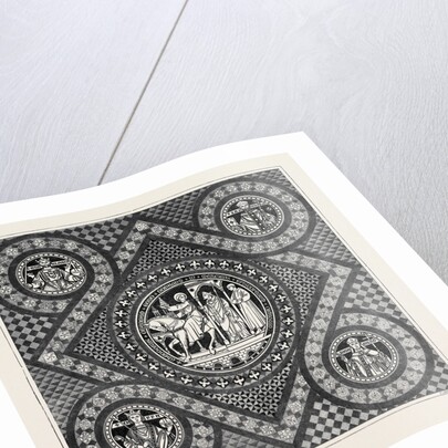 Incised Pavement in the Choir of Lichfield Cathedral by Anonymous