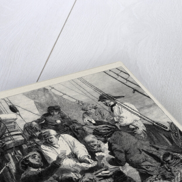 The Storm at Sea by J. Morgan in Wallis's Collection at the French Gallery by Anonymous