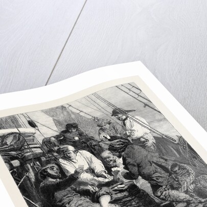 The Storm at Sea by J. Morgan in Wallis's Collection at the French Gallery by Anonymous
