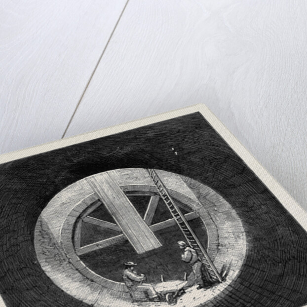 Bottom of a Shaft in the Southern High Level Sewer at Peckham London Main Drainage by Anonymous