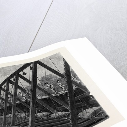 Barrow Hoist on the Southern High Level Sewer at Peckham London Main Drainage by Anonymous