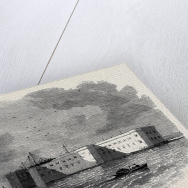 Fort Montgomery at Rowse's Point Lake Champlain by Anonymous