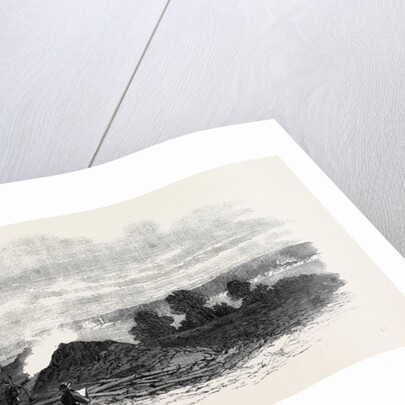 The Civil War in America: The Ten Pounder Gun Battery (Federalist) at Budd's Ferry by Anonymous