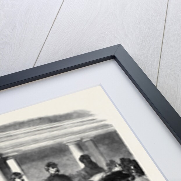 The Civil War in America: Torchlight Procession of General Blenker's Brigade at Washington by Anonymous