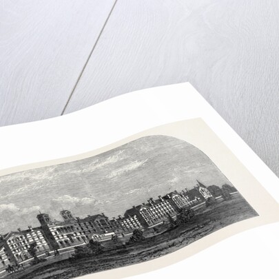 The New Barracks for the Guards at Chelsea December 21 1861 by Anonymous