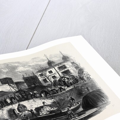 Shipping Munitions of War at the Tower for Canada December 28 1861 by Anonymous