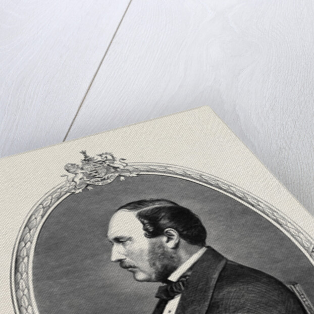 His Late Royal Highness the Prince Consort from a Photograph Taken Shortly Before His Death by Mayall by Anonymous
