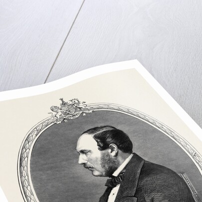 His Late Royal Highness the Prince Consort from a Photograph Taken Shortly Before His Death by Mayall by Anonymous