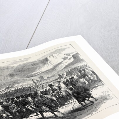 The Abyssinian Expedition: Arrival at Adigerat of an Ambassador from Kassai King of Tigre 1868 by Anonymous
