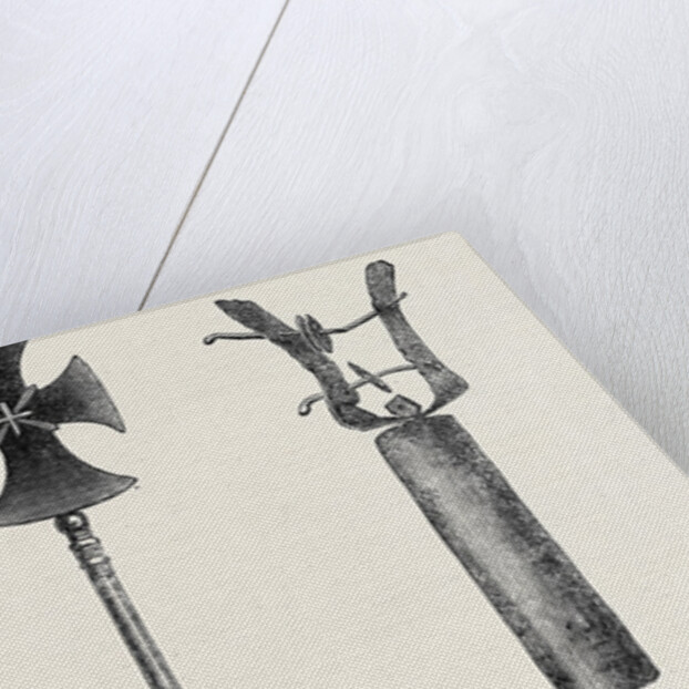 Cross Used in Celebrating the Sacrament Cymbals Used in Processions Bells of Musical Stone 1868 by Anonymous