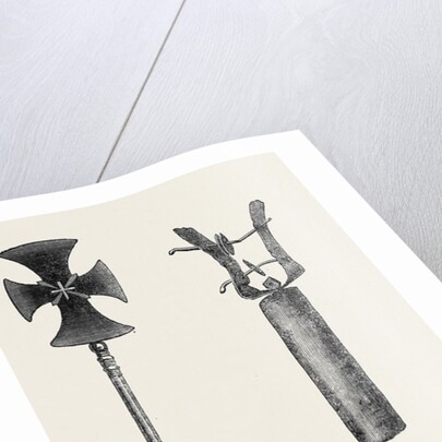 Cross Used in Celebrating the Sacrament Cymbals Used in Processions Bells of Musical Stone 1868 by Anonymous